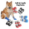 soft and comfy dog socks